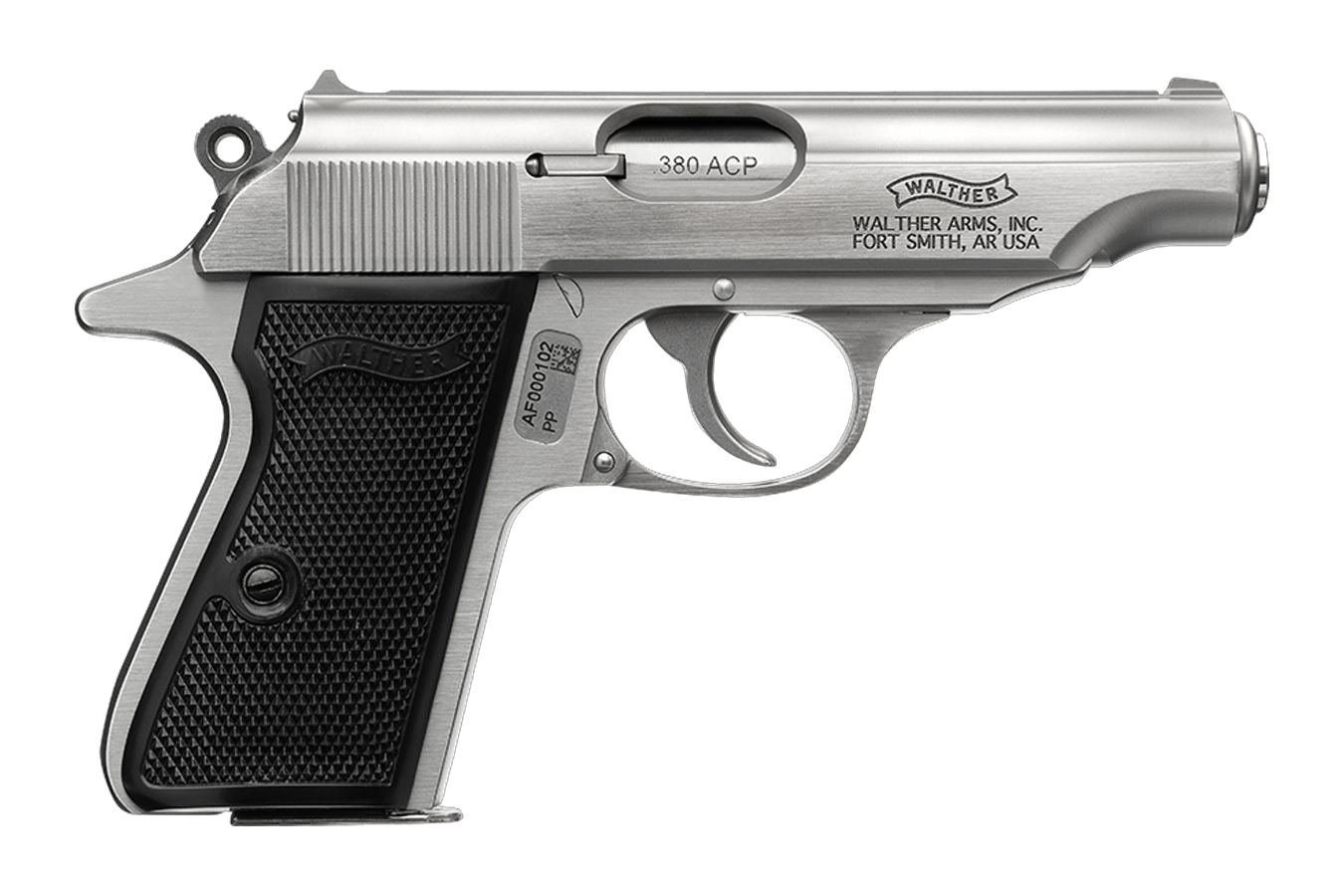 WALTHER PP 380 ACP Stainless Pistol