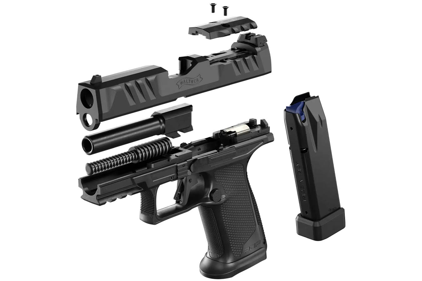 WALTHER PDP F-Series Pro-E 9mm Optic Ready Pistol with 4 Inch Barrel