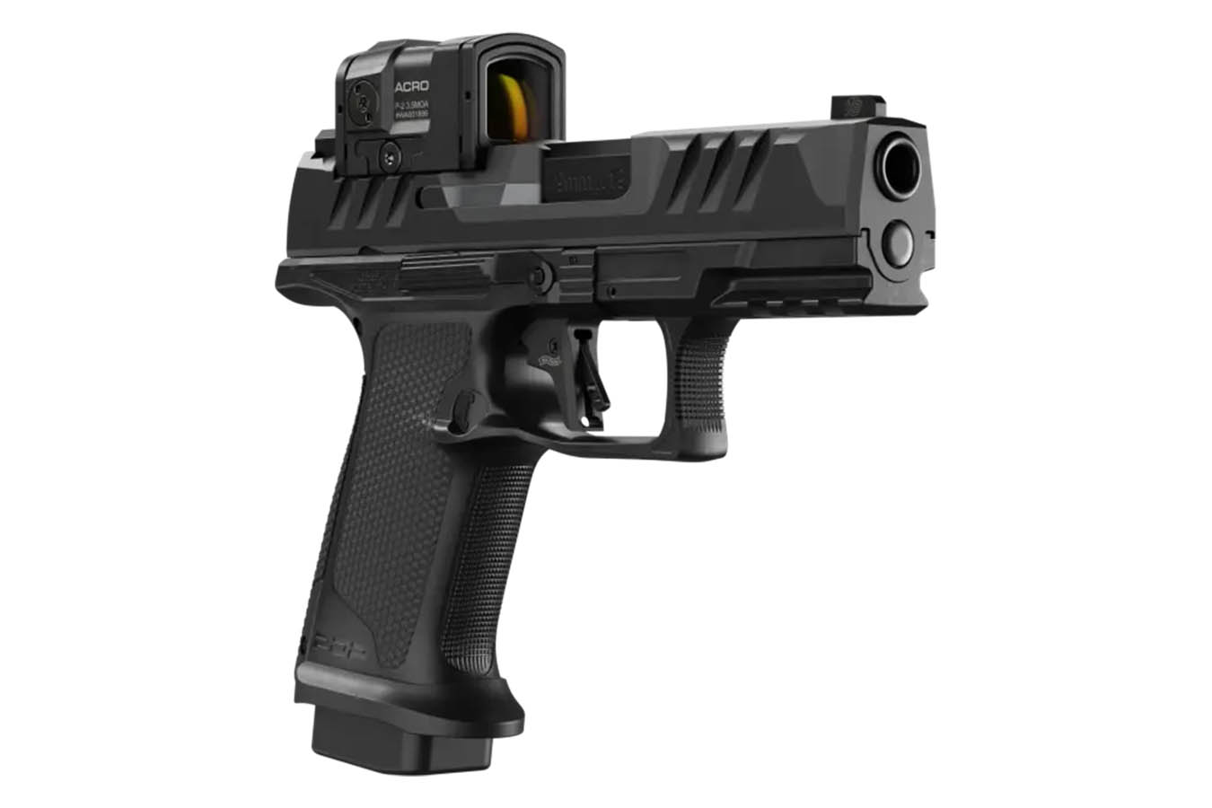 WALTHER PDP F-Series Pro 9mm Optic Ready Pistol with Aimpoint Acro P-2 Red Dot Sight