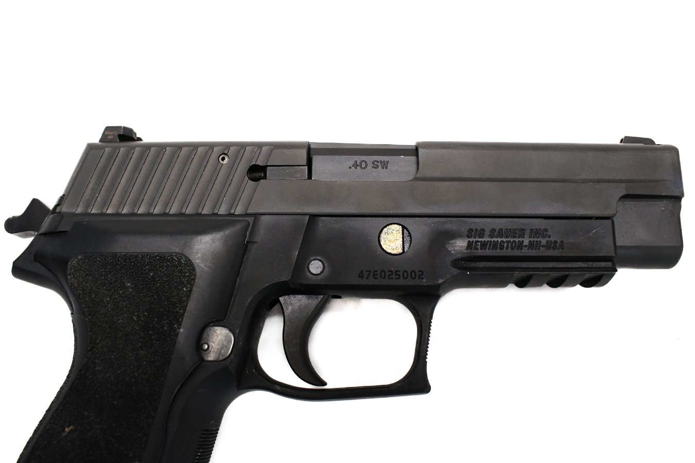 SIG SAUER P226 40 S&W DA/SA Police Trade-In Pistol with Original Box and Three Magazines