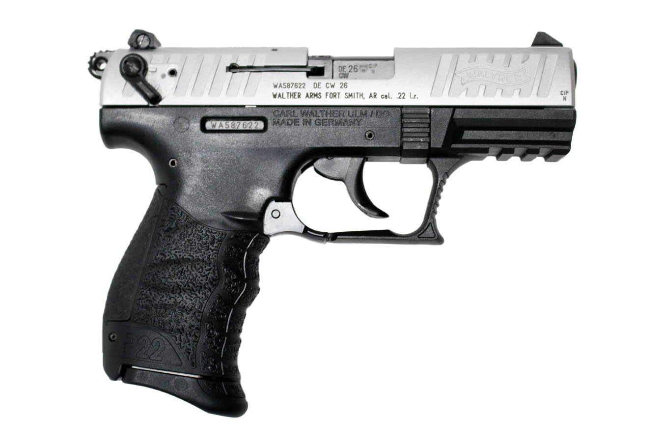 WALTHER P22Q 22LR Semi-Auto Pistol /w 10-Round Magazine