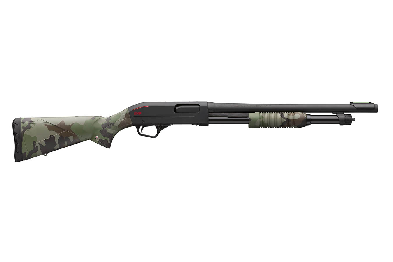 WINCHESTER FIREARMS SXP Defender 12-Gauge Pump-Action Shotgun with Woodland Camo Finish