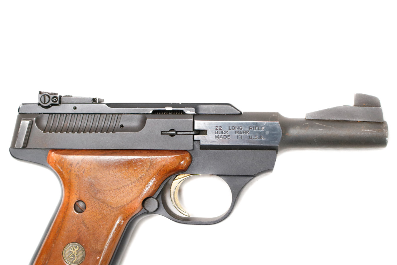 BROWNING FIREARMS Buck Mark 22 LR Police Trade-In Pistol (Manufactured in 1998)