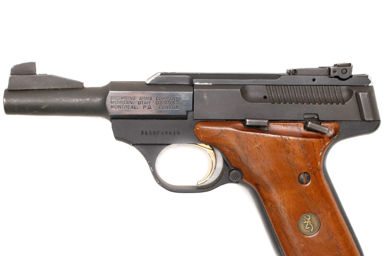 BROWNING FIREARMS Buck Mark 22 LR Police Trade-In Pistol (Manufactured in 1998)