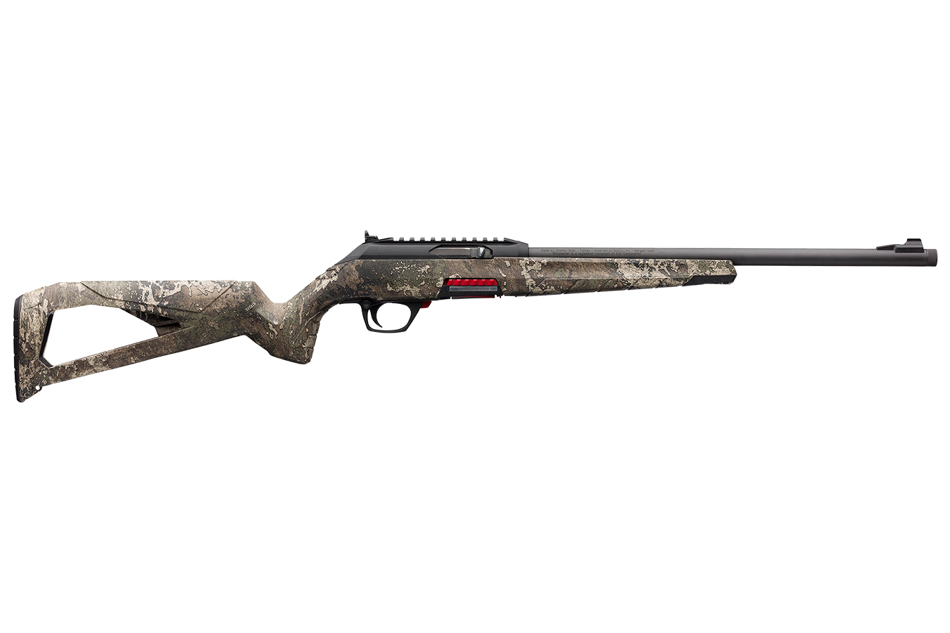 WINCHESTER FIREARMS Wildcat SR 22LR Semi-Auto Rifle with Threaded Barrel and TrueTimber Strata Stock