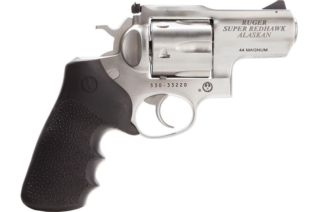 RUGER Super Redhawk Alaskan 44 Magnum Stainless Revolver