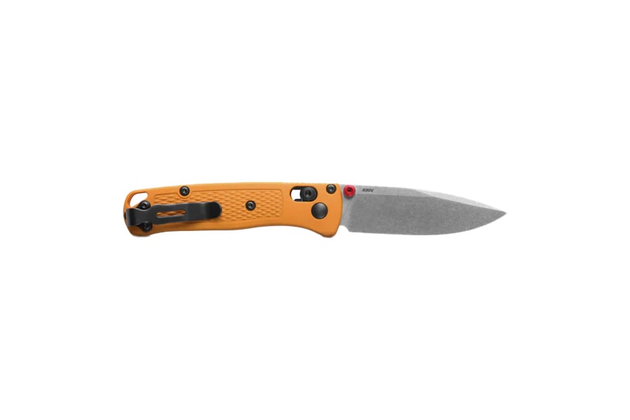 BENCHMADE KNIFE Mini Bugout Knife Daybreak Yellow Grivory