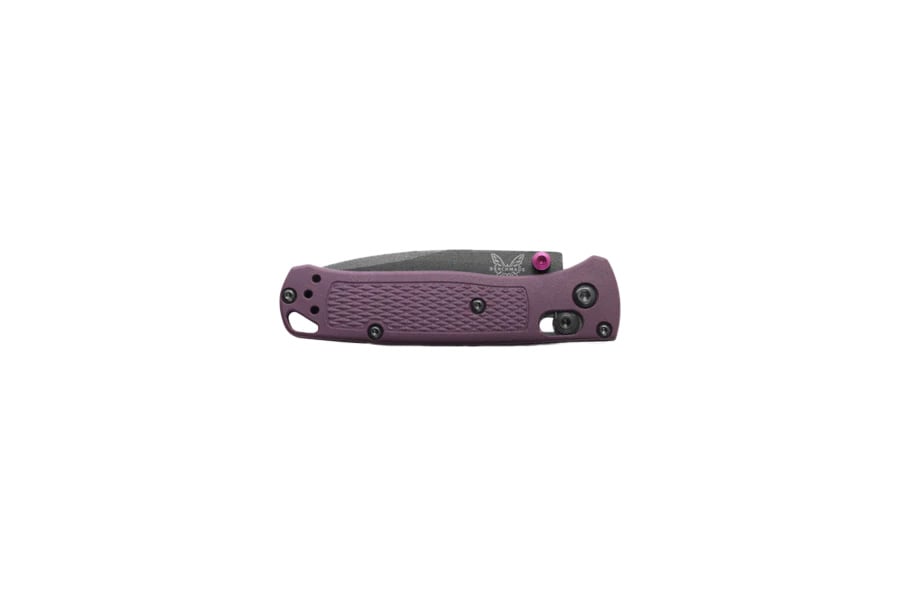 BENCHMADE KNIFE Mini Bugout Knife Dark Purple Grivory