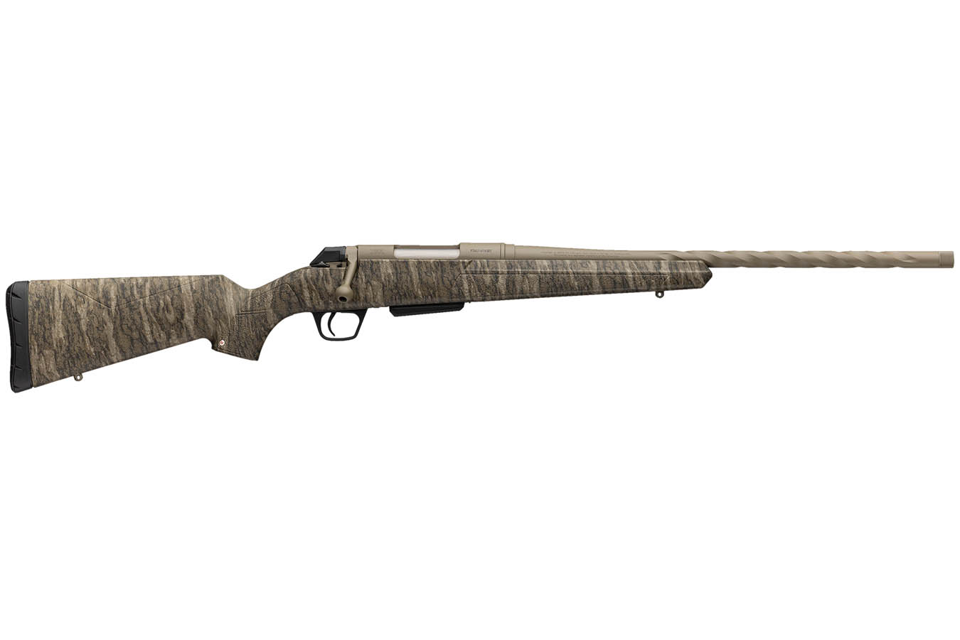 WINCHESTER FIREARMS XPR Extreme SR 400 Legend Bolt-Action Rifle with Mossy Oak Bottomland Finish and Threaded Barrel
