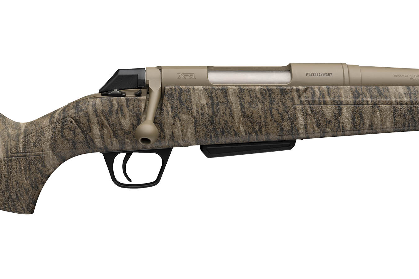 WINCHESTER FIREARMS XPR Extreme SR 30-06 Springfield Bolt-Action Rifle with Mossy Oak Bottomland Camo Finish