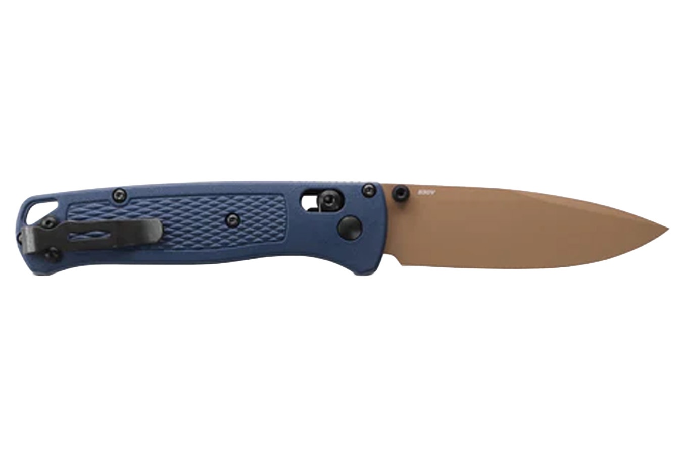 BENCHMADE KNIFE Bugout Folding Pocket Knife (Crater Blue Grivory)