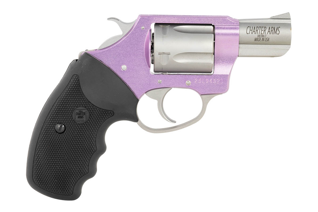 CHARTER ARMS Lavender Lady 38 Special DA/SA Revolver with Lavender Finish