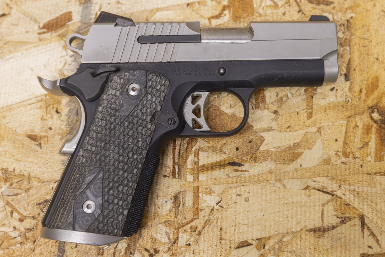 SIG SAUER 1911 .45 ACP Police Trade-In Pistol (Mag Not Included)