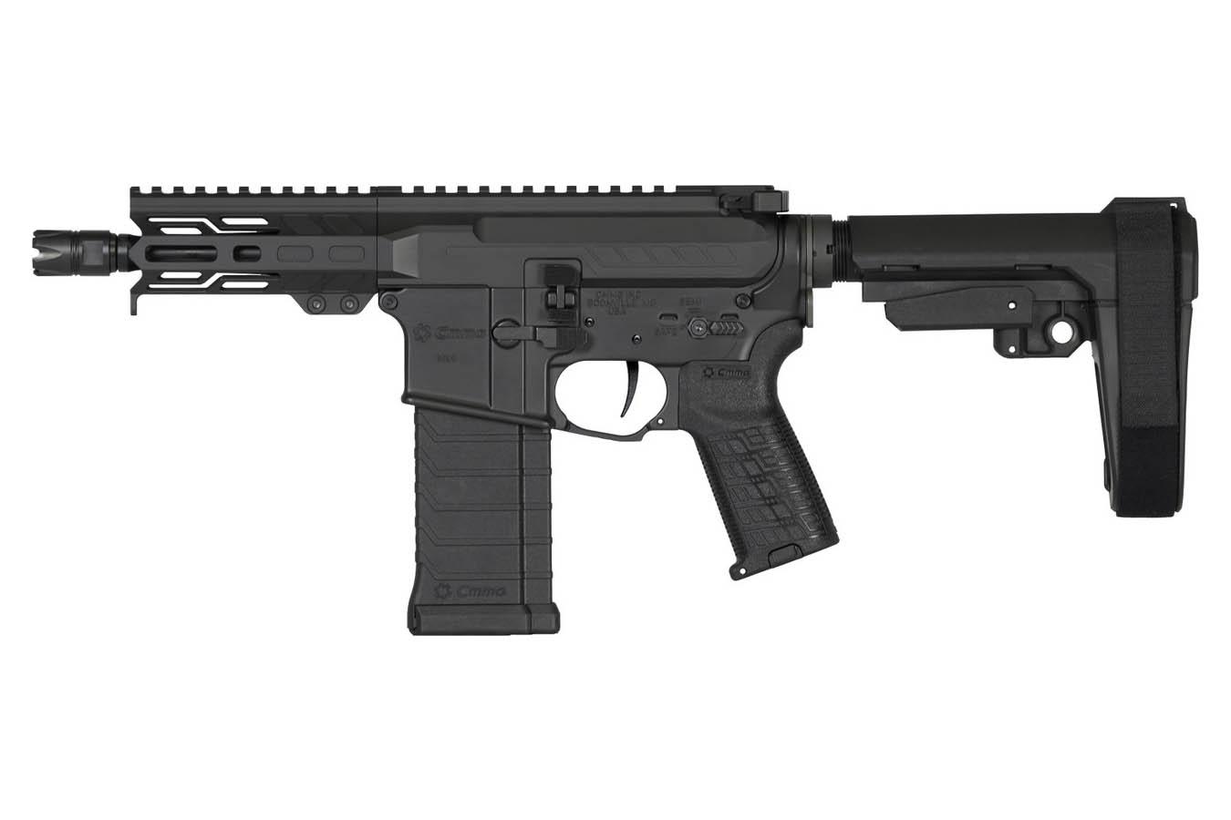 CMMG BANSHEE MK4 5.7x28mm AR Pistol with Armor Black Cerakote Finish