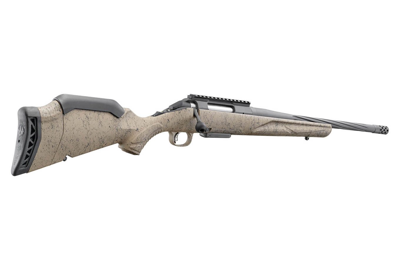 RUGER American Gen II Ranch 5.56mm Bolt-Action Rifle with FDE Splatter Stock
