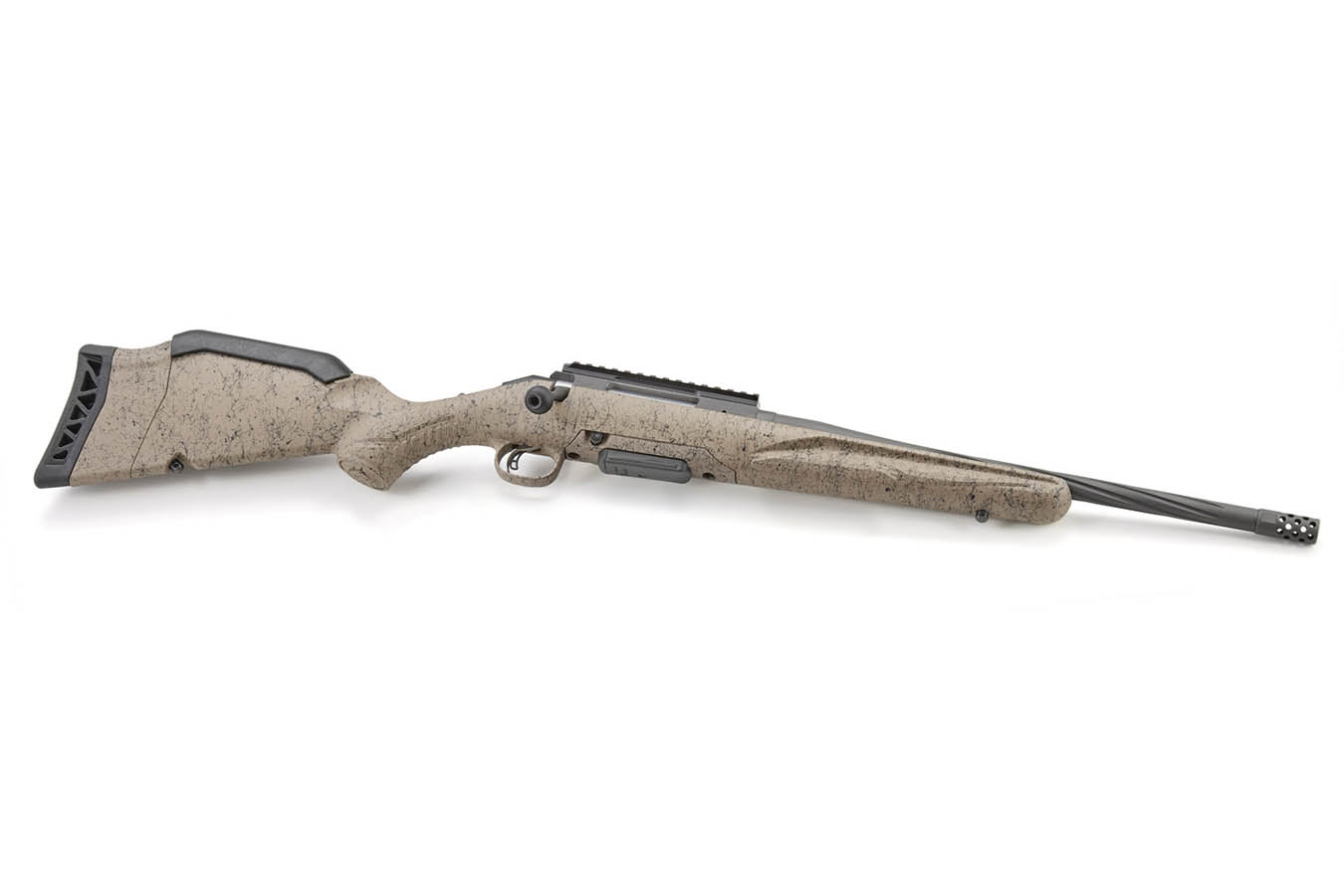 RUGER American Gen II Ranch 5.56mm Bolt-Action Rifle with FDE Splatter Stock