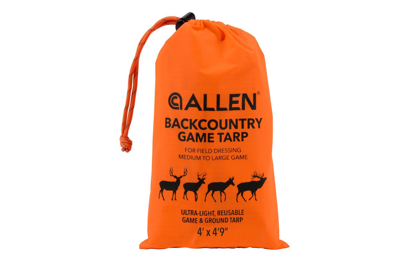 ALLEN COMPANY Backcountry Game Tarp - Blaze Orange