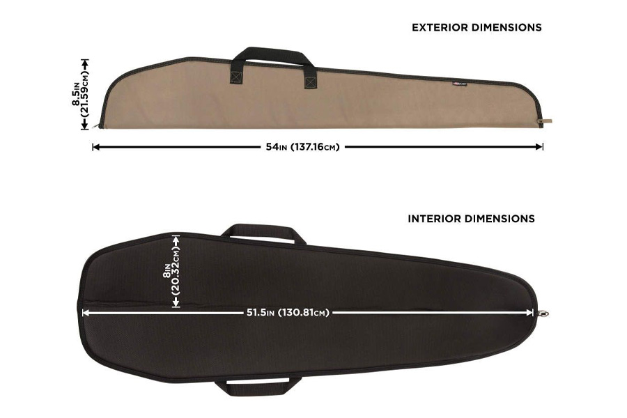 ALLEN COMPANY Durango 52 Inch Shotgun Case (Tan/Black)