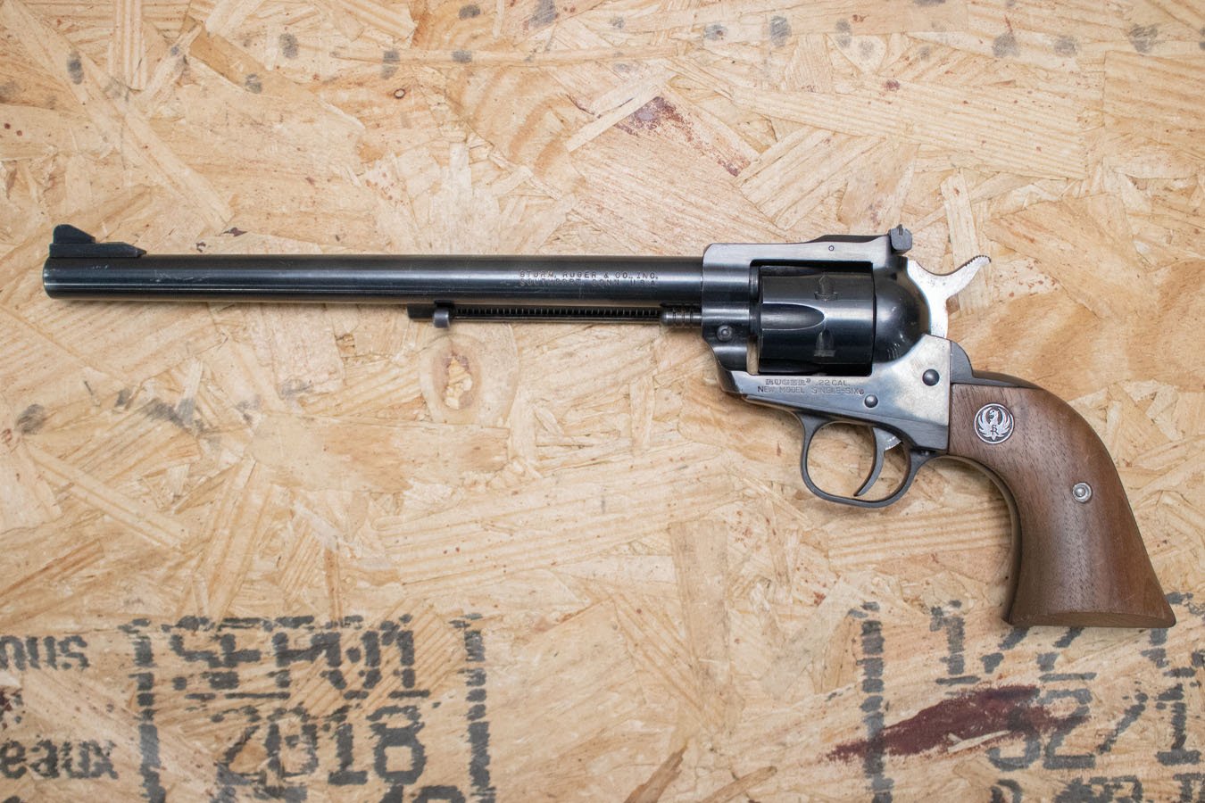 RUGER New Model Single Six 22LR Police Trade-In Revolver