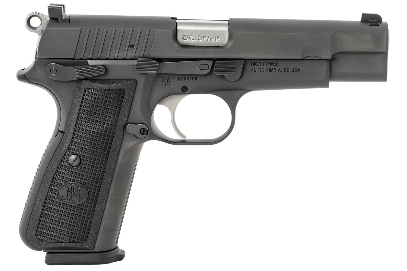 FNH High Power 9mm Pistol with Black Finish