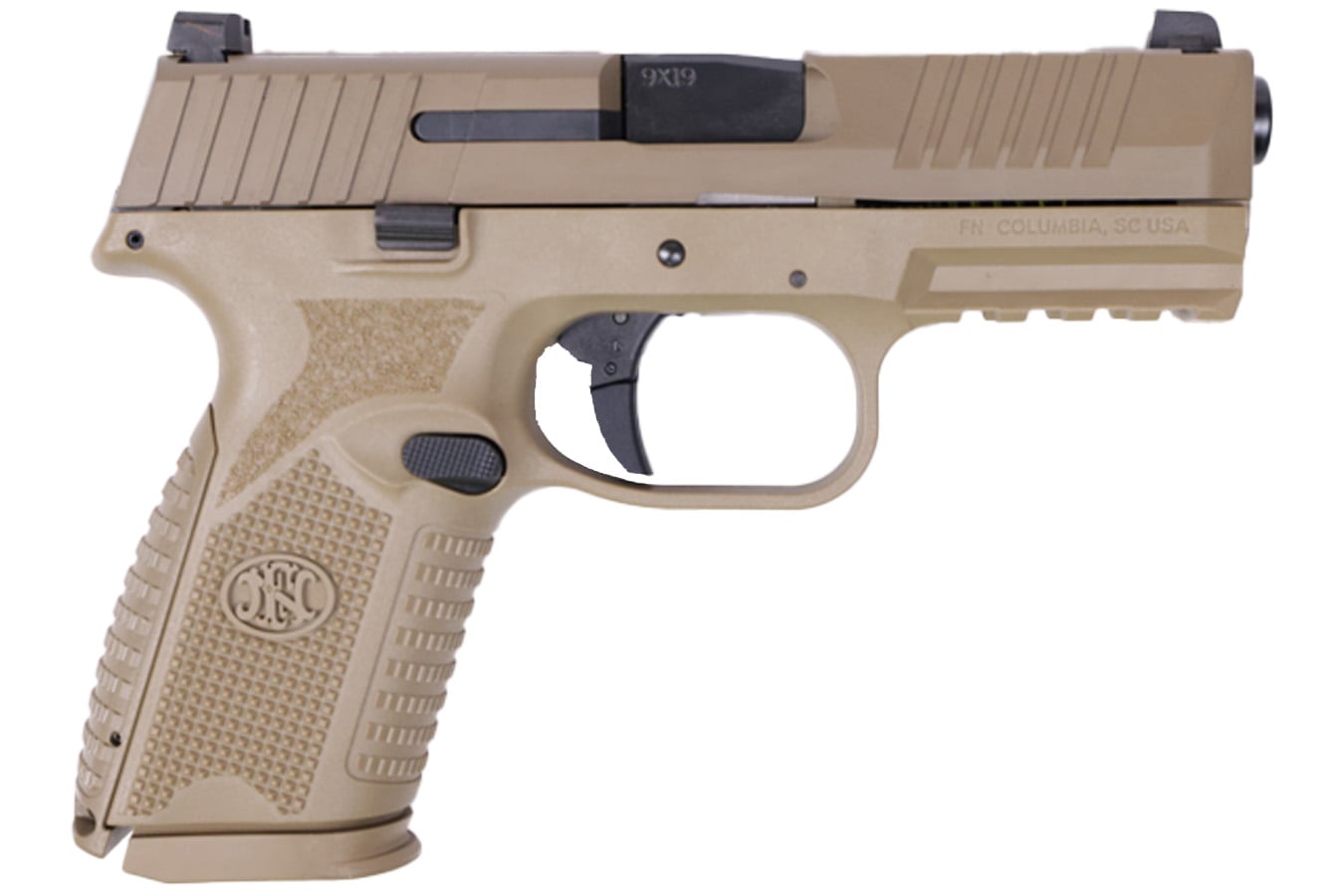FNH 509M 9mm Semi-Auto Pistol w/ 2 15-Round Magazines