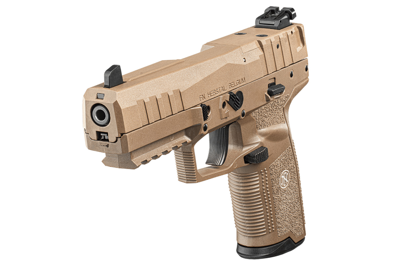 FNH Five-seveN 5.7x28mm MRD Optic Ready Pistol with 4.8 Inch Barrel and FDE Finish