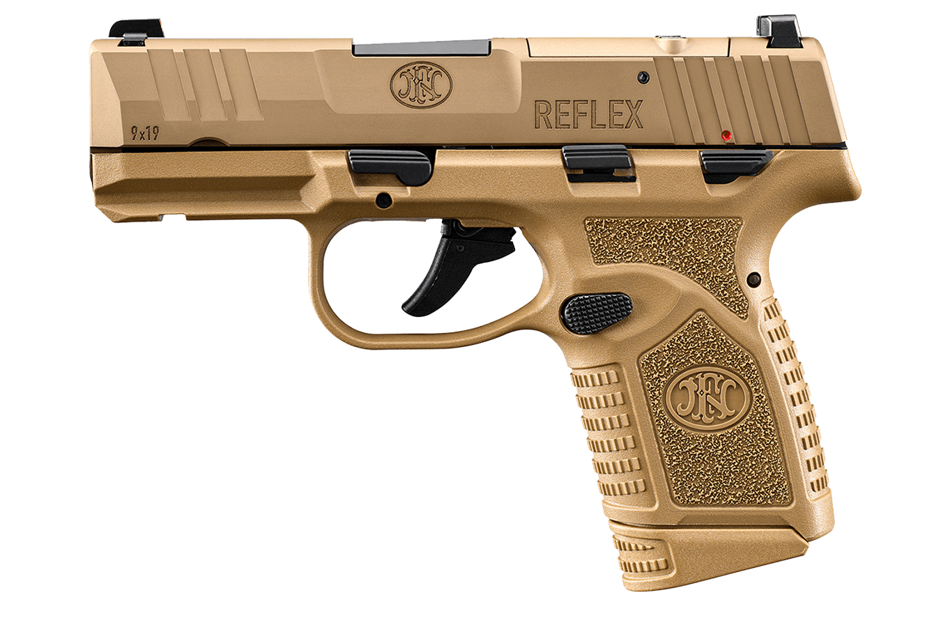 FNH Reflex MRD 9mm Flat Dark Earth (FDE) Optic Ready Pistol