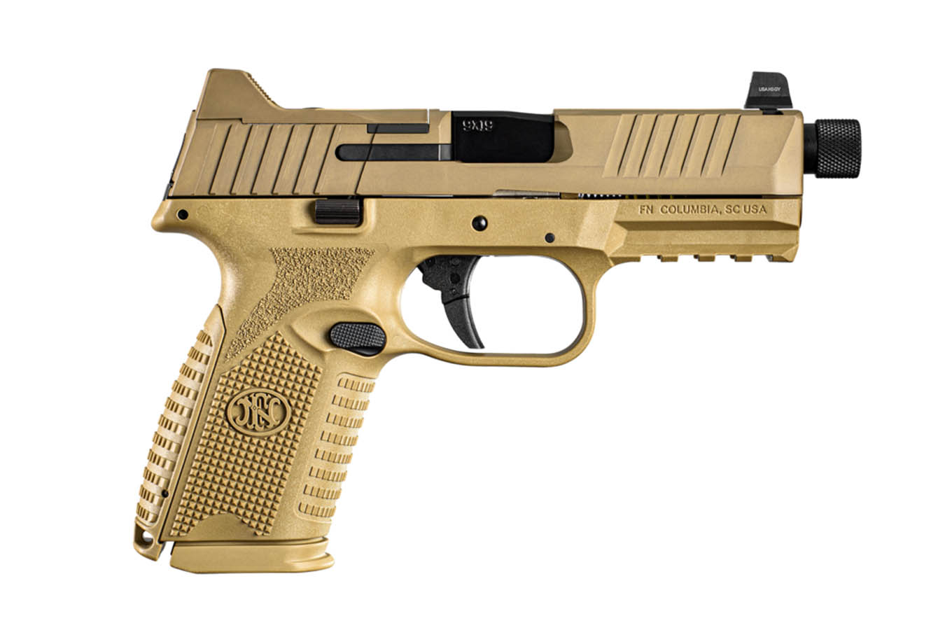 FNH 509 Midsize Tactical 9mm Optic Ready Pistol with Threaded Barrel