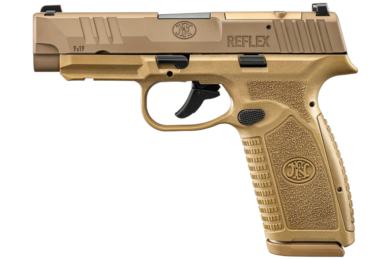 FNH Reflex XL MRD 9mm Flat Dark Earth Optic Ready Pistol