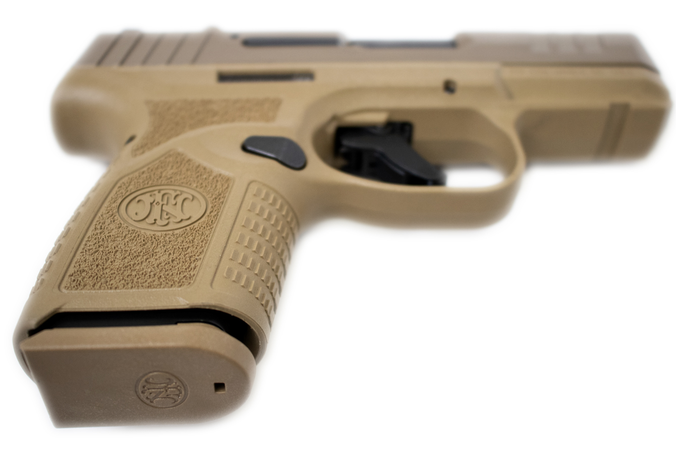 FNH Reflex MRD 9mm Optic Ready Pistol with Four 10-Round Magazines and Viridian Green Dot Sight