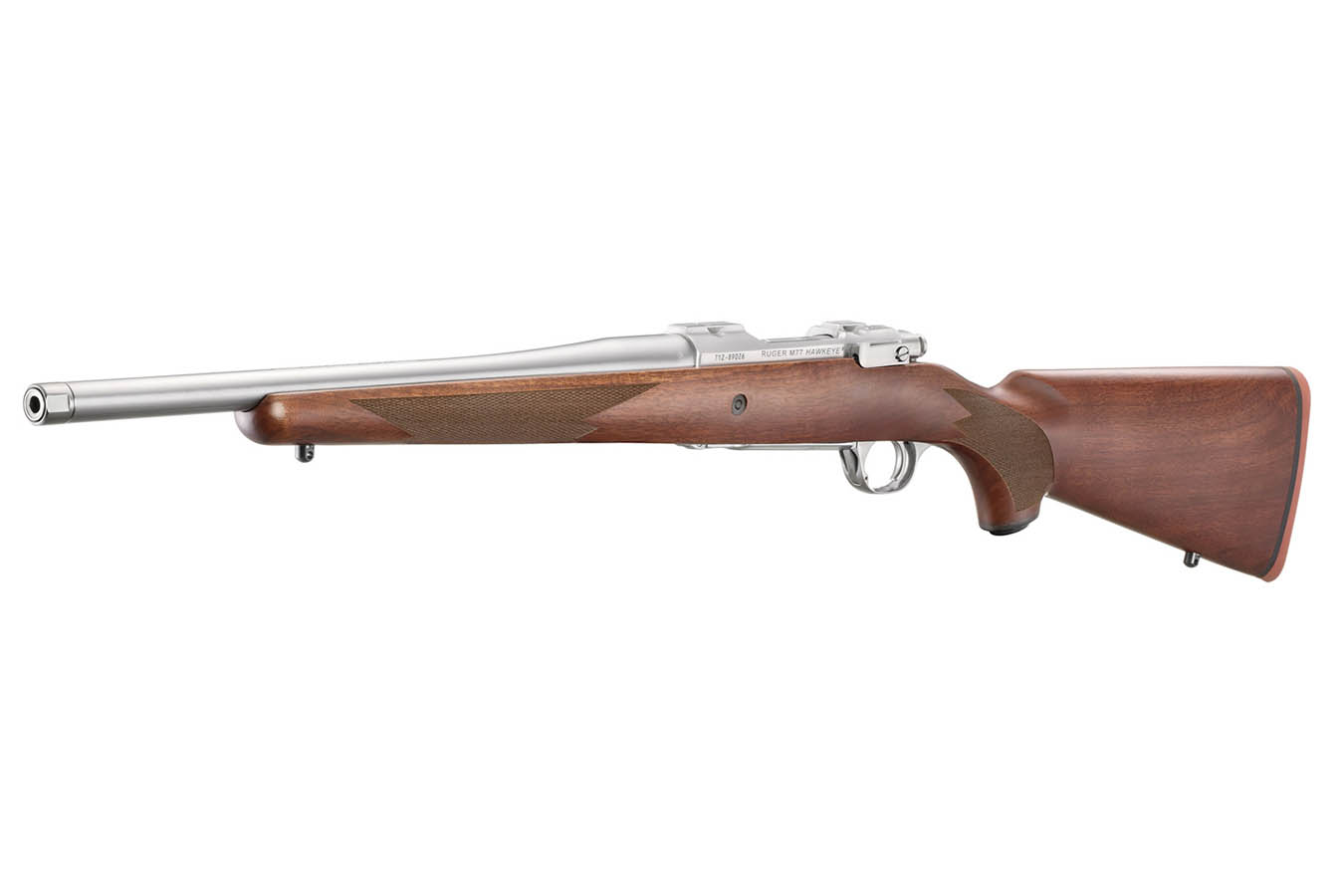 RUGER Hawkeye Hunter 243 Win Bolt-Action Rifle with Stainless Threaded Barrel