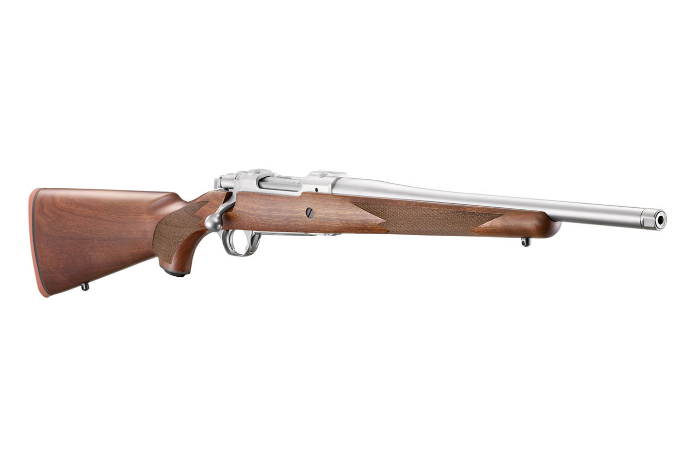 RUGER Hawkeye Hunter 243 Win Bolt-Action Rifle with Stainless Threaded Barrel