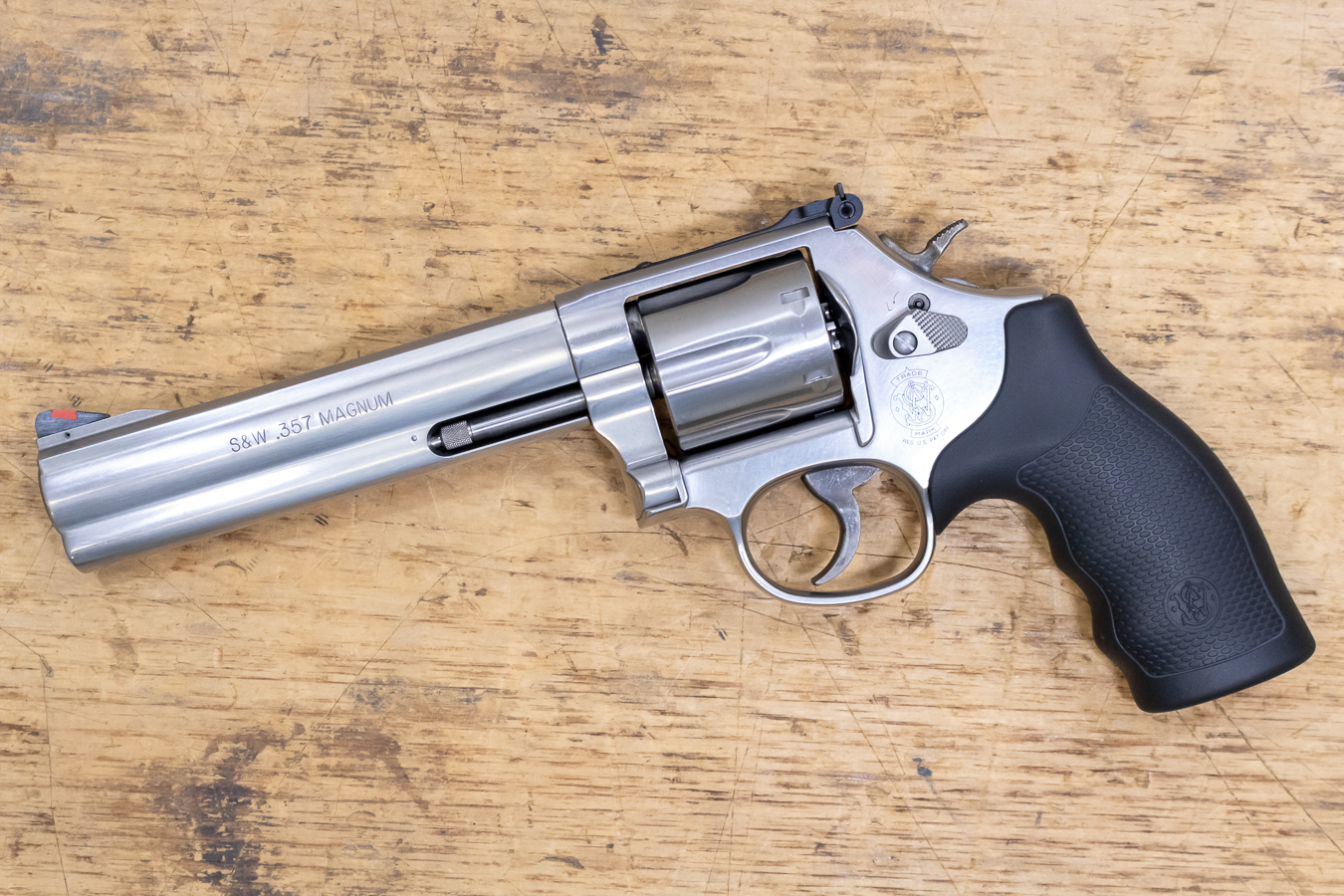 Smith & Wesson Model 686 .357 MAG Police Trade-In Revolver 6-Inch ...