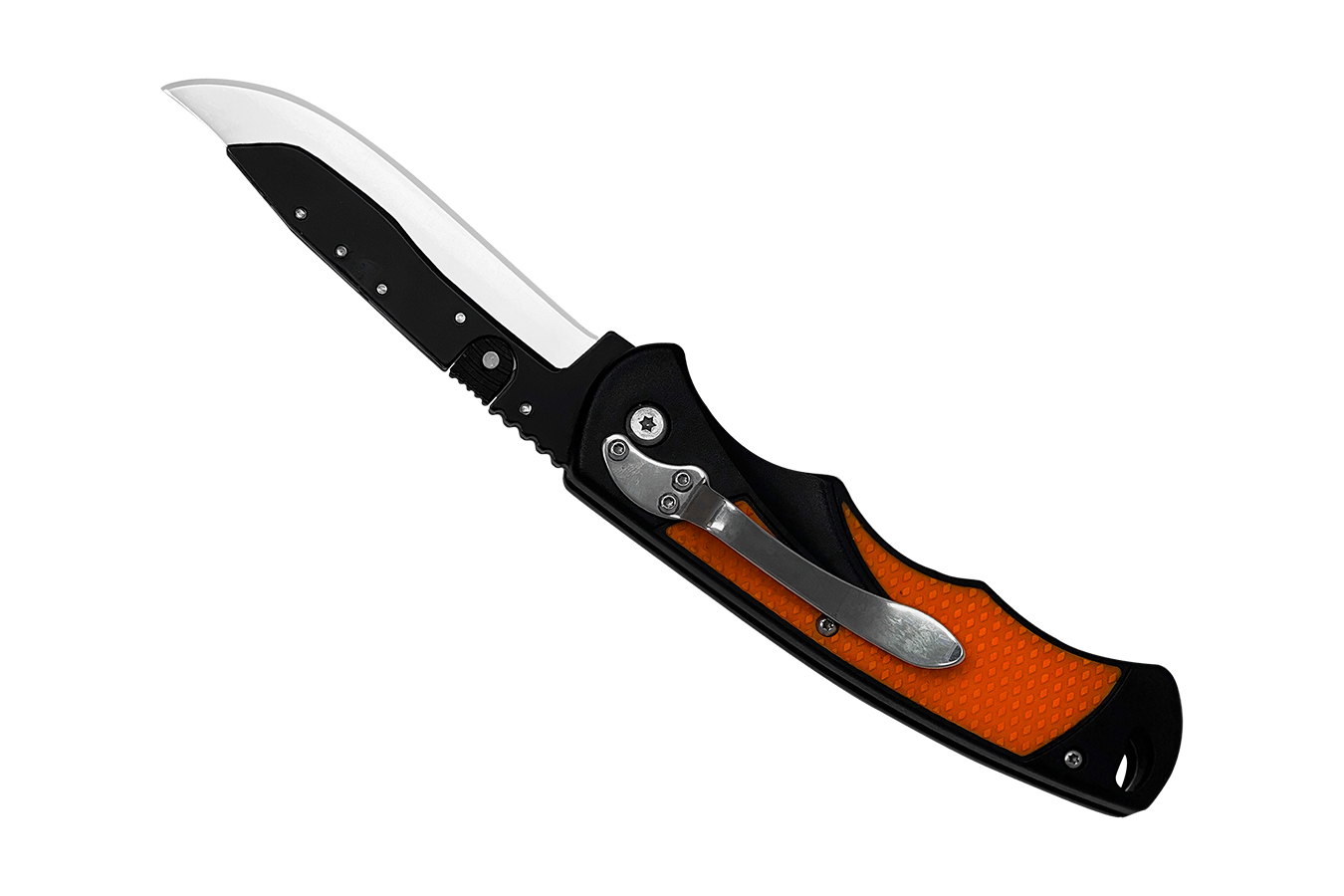 ACCUSHARP/FORTUNEPRODINC Replaceable Blade Razor 3.5 Inch Folding Knife w/ 2 Replacement Blades