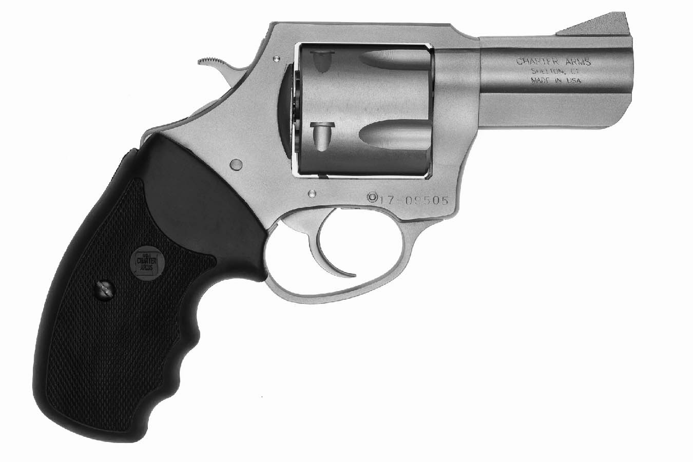 CHARTER ARMS Pitbull 45 ACP Stainless Double-Action Revolver