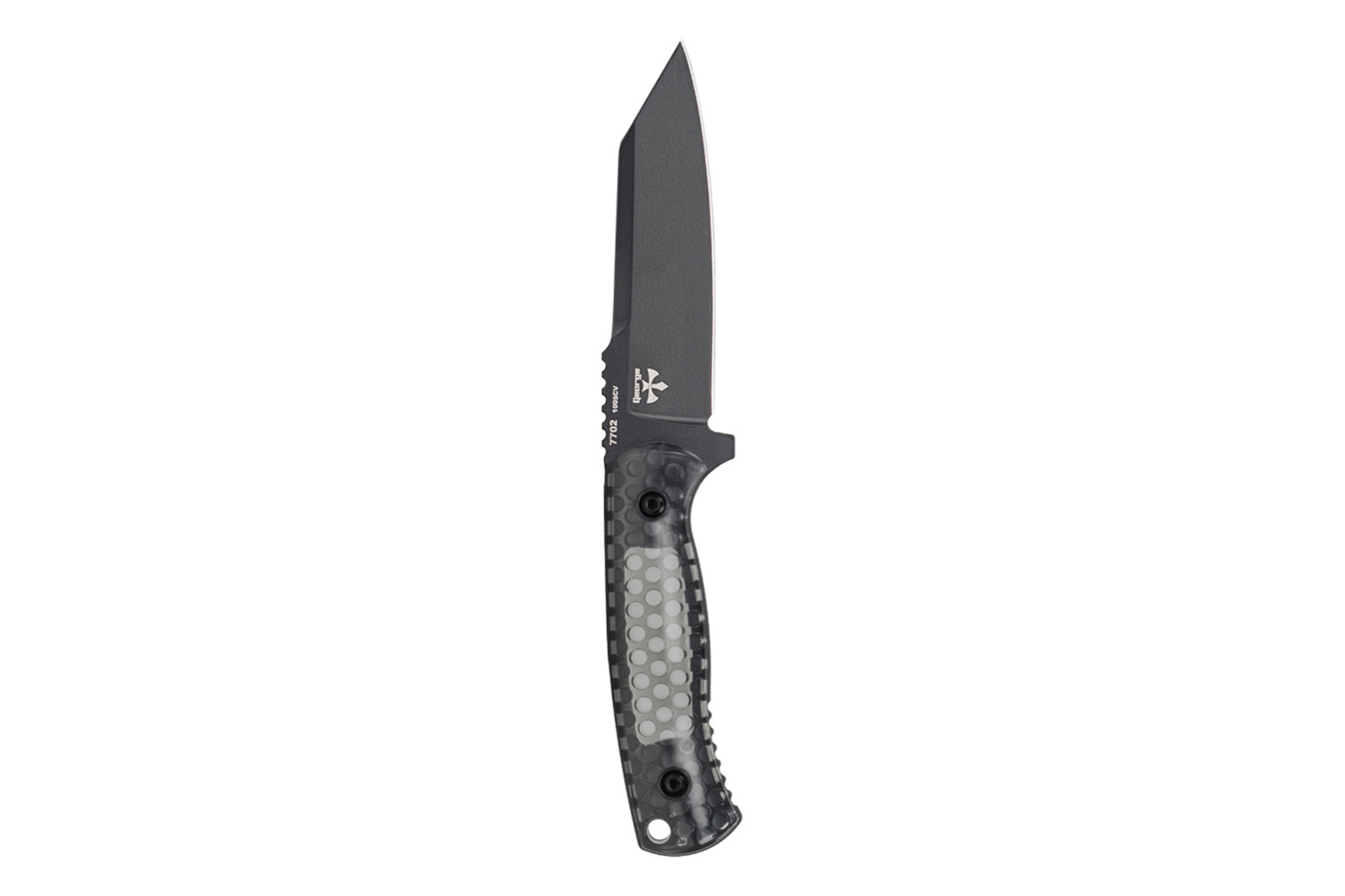 KA BAR KNIVES Ka-Bar Knives George Cool Name Reverse Tanto Black Knife