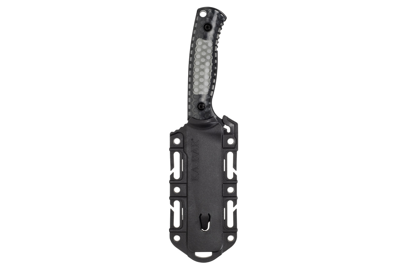 KA BAR KNIVES Ka-Bar Knives George Cool Name Reverse Tanto Black Knife