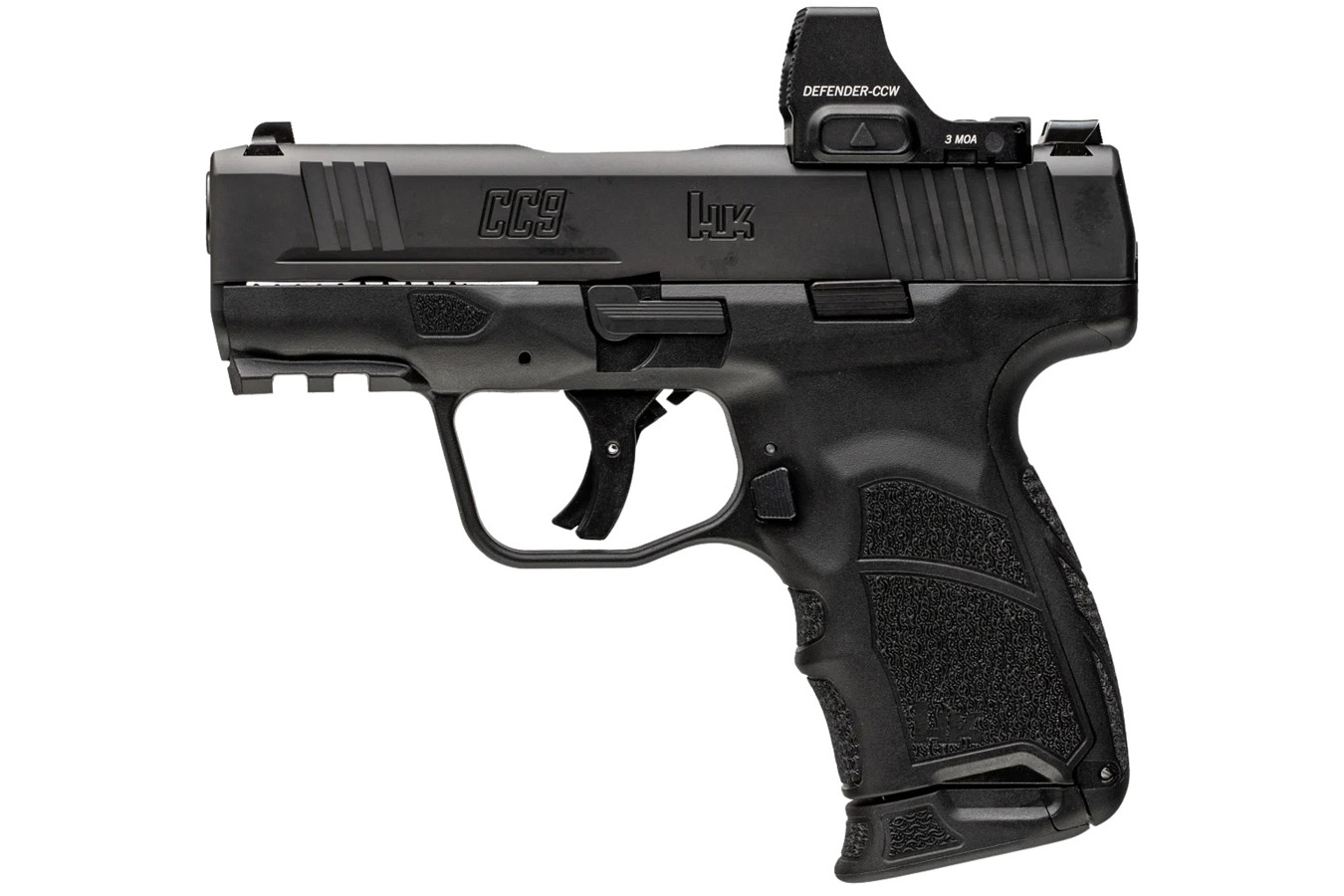 H  K CC9 9mm Semi-Auto Pistol with Vortex Defender-CCW