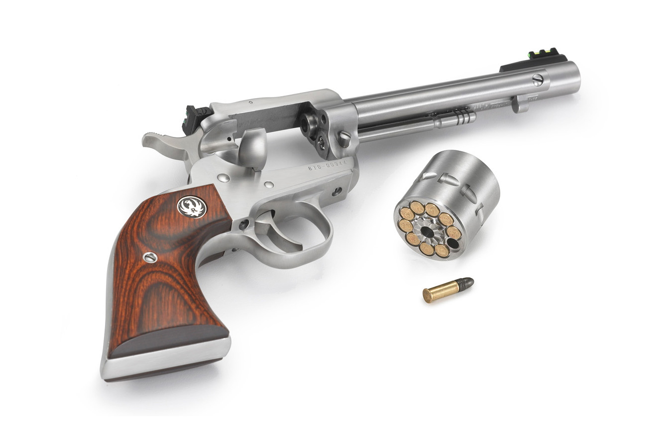 RUGER Single-Ten 22LR Rimfire Revolver with Fiber Optic Front Sight