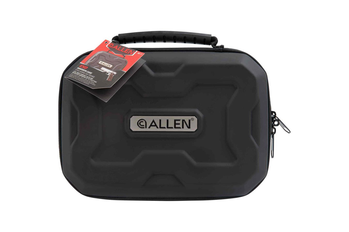 ALLEN COMPANY EXO 9 Inch Molded Rugged Polymer Handgun/Pistol Case (Black)