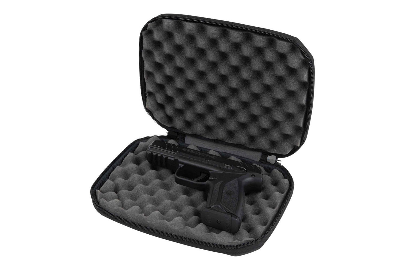 ALLEN COMPANY EXO 9 Inch Molded Rugged Polymer Handgun/Pistol Case (Black)