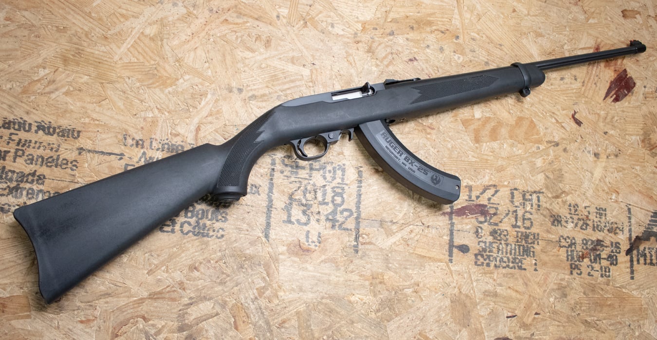 RUGER 10/22 Carbine 22 LR Police Trade-In Rifle with Synthetic Stock and Extended Magazine