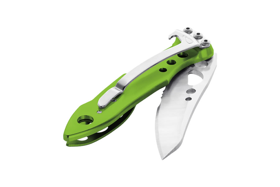 LEATHERMAN TOOL Skeletoll KBX Sublime Green Pocket Knife