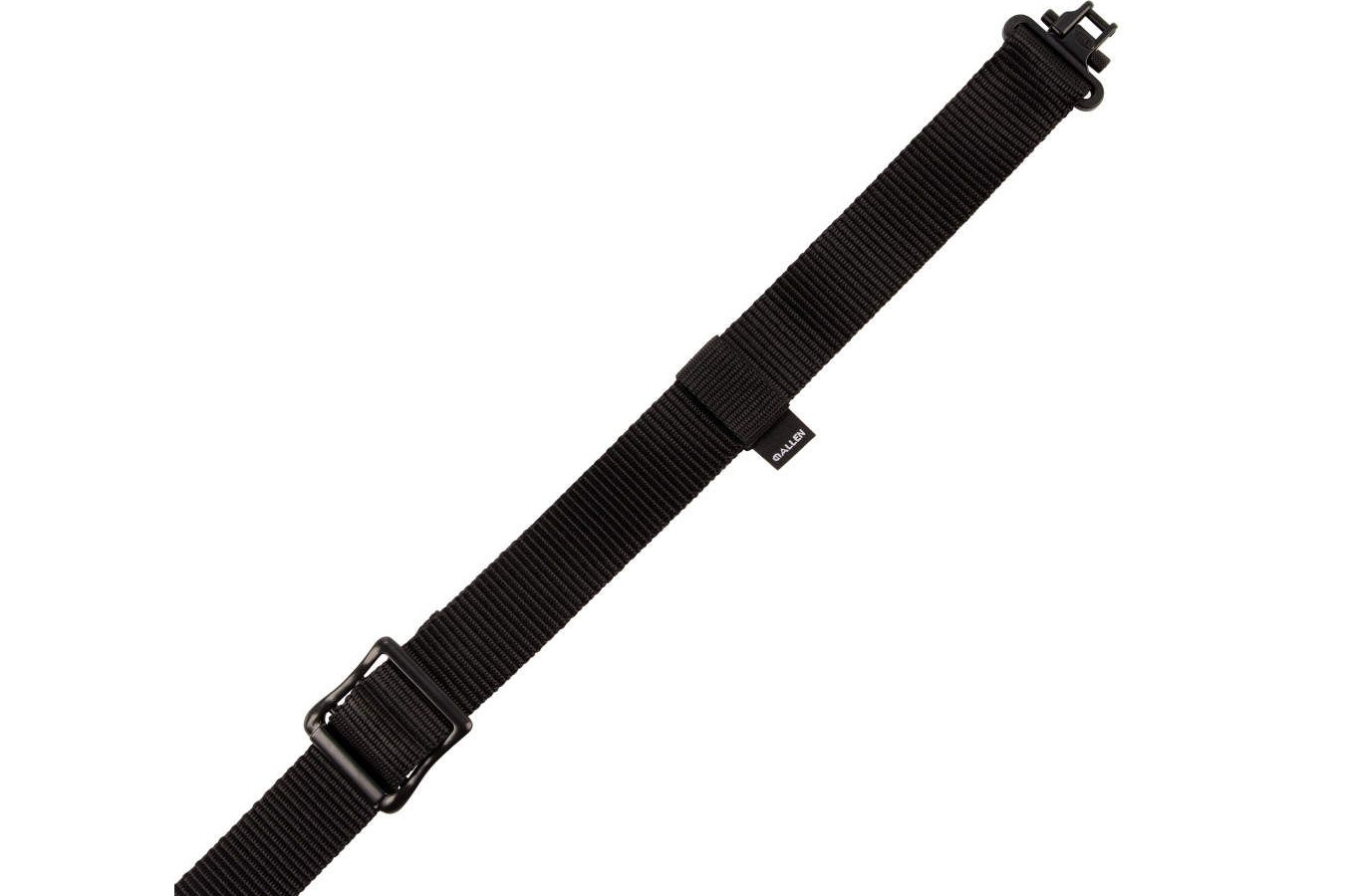 ALLEN COMPANY Slide/Lock Black Web Sling with Swivels