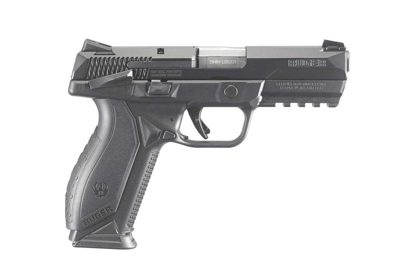 RUGER American Pistol 9mm Luger with Manual Safety