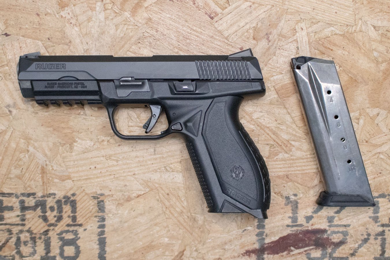 RUGER American 45ACP Police Trade-In Pistol Striker Fired