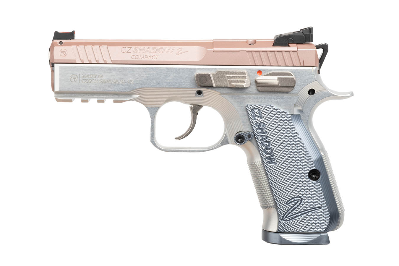 CZ Shadow 2 Compact 9mm Optic Ready Pistol with Rose Gold Finish