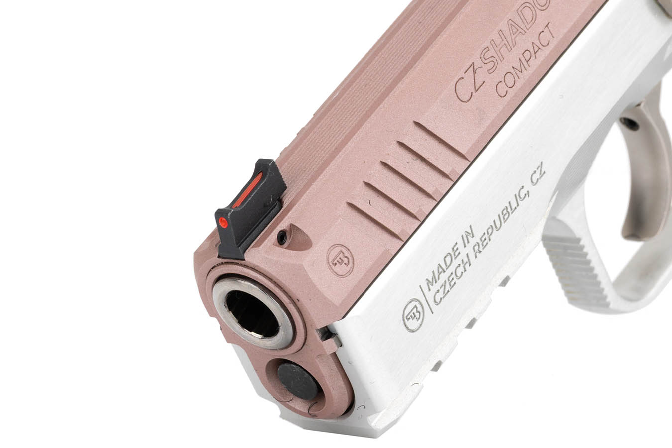 CZ Shadow 2 Compact 9mm Optic Ready Pistol with Rose Gold Finish