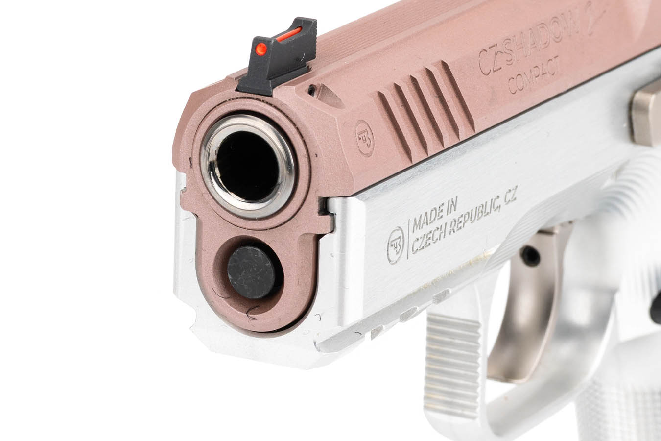 CZ Shadow 2 Compact 9mm Optic Ready Pistol with Rose Gold Finish