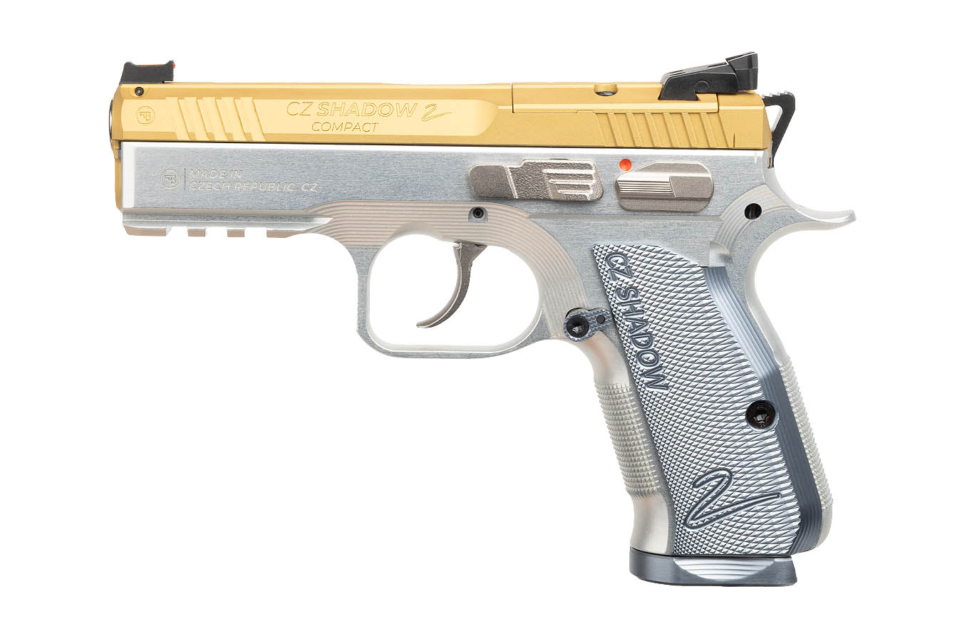 CZ Shadow 2 Compact 9mm Optic Ready Pistol with Gold Slide